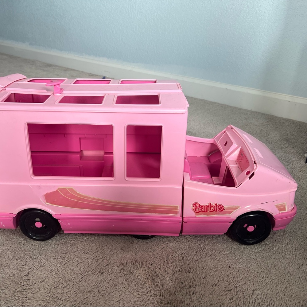 1988 Mattel vintage Barbie camper rv van as is great for parts RARE